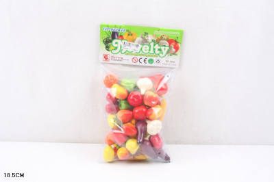 Набор 3395 овощей-фруктов в пакете D004-Н38060