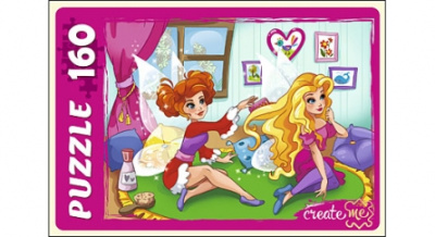 ПАЗЛЫ 160 элементов. ФЕИ-ПОДРУЖКИ (Арт. У160-7252)