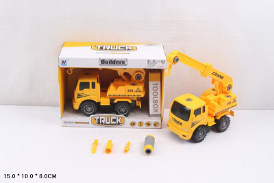 Конструктор 559 Машина-кран с инструментом в кор. М570-Н11146