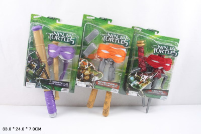 Оружие 09298 для черепашки ниндзя на картоне 3вида G005-H24822