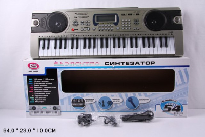 Синтезатор 0892 54кл.радио,микр, дисплей  от сети220V S447-Н29197