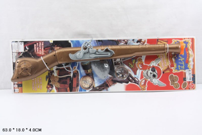 Набор пирата с мушкетом на картоне R542-Н41039