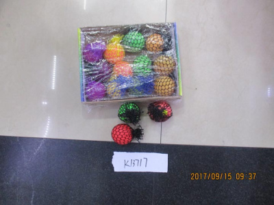 Лизун в СЕТОЧКЕ дисплей24шт. микс К13717