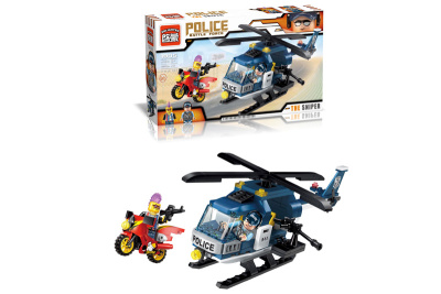 Конструктор в кор.полиц. на верт. погоня за хулиганом на мото В050-Н