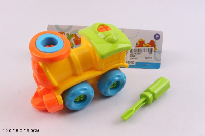 Конструктор 6104 Паровоз с отверткой в пакете C297-H26007