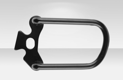 Защита заднего переключателя скоростей NH-P02S, черн, сталь