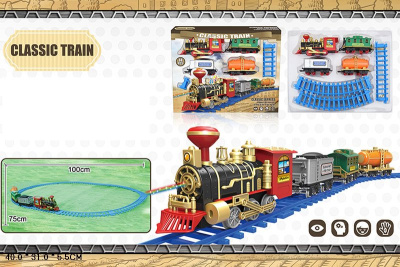 Железная дорога 2862 классик на бат в кор. E943-H06008