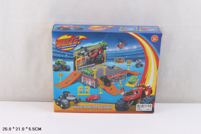 Гараж 2599 в коробке 25/21/5,5 см малая  Z782-Н06122