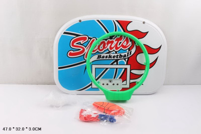 Баскетбол с мячом и сеткой в пакете К337-Н30023