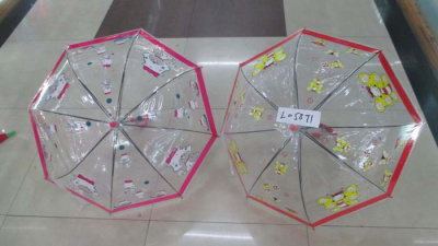 Зонтик 05871 детский прозрачный с окантовкой L05871