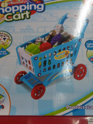 Игровой набор -Супермркет Тележка для маг с прод  J210-Y35