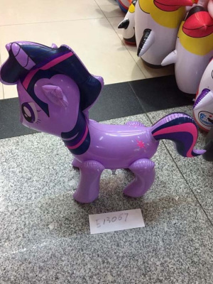 Лошадка надувная в пакете Е13067