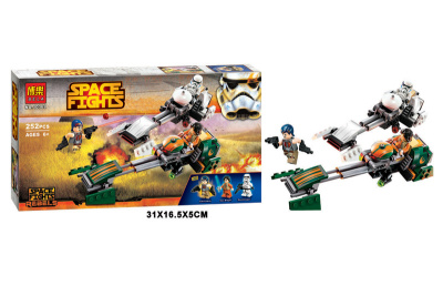 Конструктор 10369 SPACE FIGHTS 152детали в кор. J348-Н26593