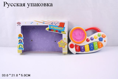 Синтезатор 7240 в кор.Я музыкант с инструментами D641-Н29099
