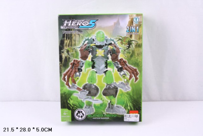 Конструктор SUPER HERO 5 в кор 2 в 1 Т472-Н26008