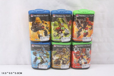 Конструктор 998-42 Xero factory 6видов А205-Н26007 в банке