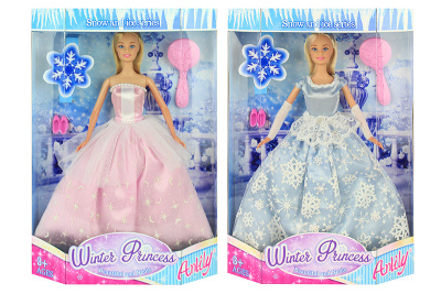 Кукла 99032 Зимняя принцесса в кор. 2 вида  Z298-H43338
