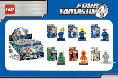 Конструктор 108 6видов 12шт.уп. Герои P197-H26236