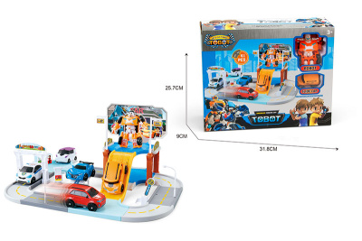 Гараж 1870 Парковка с роботами-машинами в кор. T425-H06165