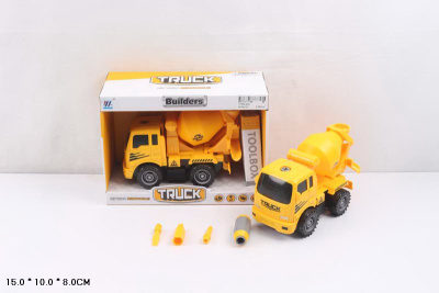 Конструктор 559 Машина бетономешалка с инстр. кор. М570-Н11148