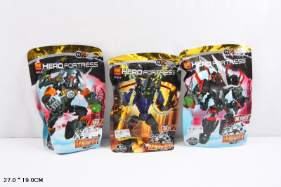 Конструктор Герои в пакете 27/19 см J348-Н26476