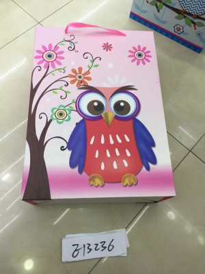 Пакет подарочный большой в ассортименте Е13236