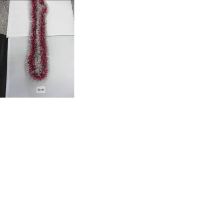 Мишура 2424 двухцветная с золотом 2*10 см Мишура 2424 двухцветная с золотом 2*10 см