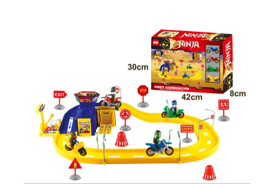 Гараж 602 Парковка с мотоциклистами в кор. В385-Н06002