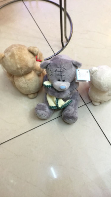 Мягкая игрушка медведь большой 3 вида Е13419