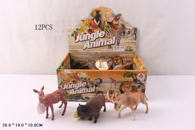 Животные дикие 12шт.уп. в дисплее микс Т693-Н42260