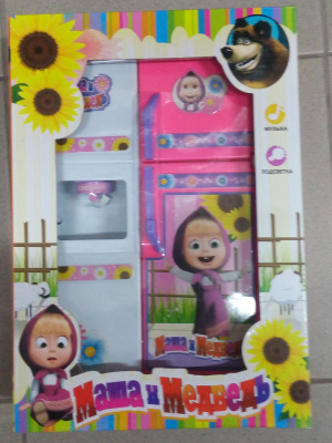 Кукольная мебель Холодильник , свет,звук К046-Н35195