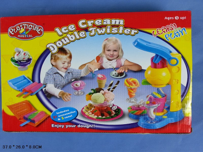 Набор для творчества ПЛАСТИЛИН 9174 мороженница. Z413-H24119