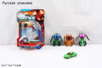 Трансформер 8155 на картоне метал.Е637-Н21028
