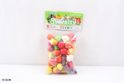 Набор 3395 овощей-фруктов в пакете D004-Н38060