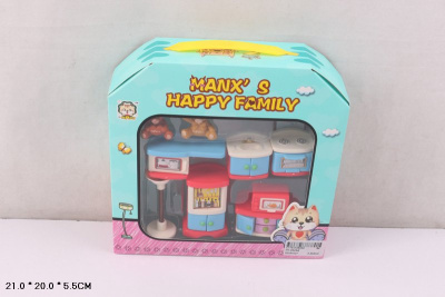 Мебель 032 Кухня в чемоданчике с фигурками С775-Н35002¶