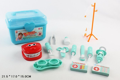 Набор доктора 8016А сстоматолога в чемодане с акс. B053-H34112