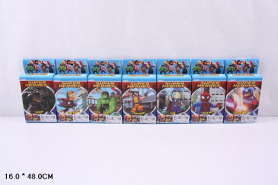 Герои 6810 конструктор Супергерои в кор. 8видов G005-Н24660