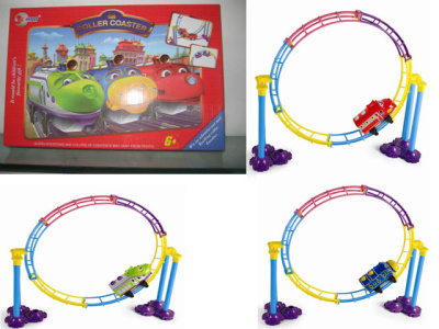 Железная дорога ГОРКА 678/685/68 с паровозиком в кор.P714-H06016