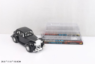 Машина 8800 Ретро под пластиком инерционная  D472-Н11004