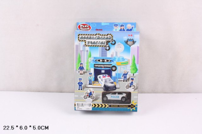 Гараж 0897 Полицейский участок в кор.с машинкой P325-H36020