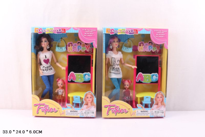 Кукла 100-64 врач офтальмолог с акс и ребёнком в кор I491-Н43338