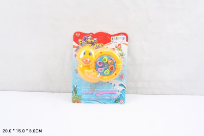 Рыбалка 687 утёнок заводная на картоне  J217-H13001