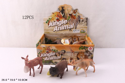 Животные дикие 12шт.уп. в дисплее микс Т693-Н42260