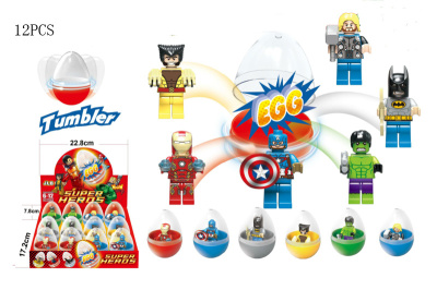 Конструктор герои 3д004 в яйце12шт.уп цена за 1шт. E518-H26134