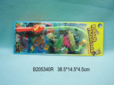 Рыбалка 3216С на картоне Юный рыболов